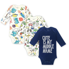 Load image into Gallery viewer, 3 pcs/lot Baby Bodysuit Newborn Body