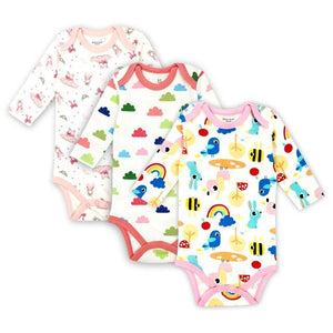 3 pcs/lot Baby Bodysuit Newborn Body