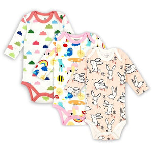 3 pcs/lot Baby Bodysuit Newborn Body