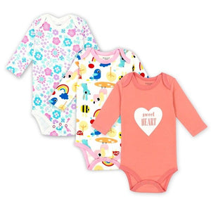 3 pcs/lot Baby Bodysuit Newborn Body