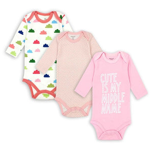 3 pcs/lot Baby Bodysuit Newborn Body